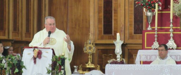 Jesús Sacramentado procesionó por Gibraleón